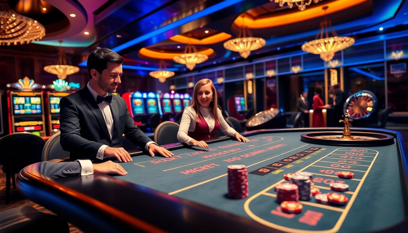 Experience the thrill of the meilleur casino live en ligne with professional croupiers engaging players.