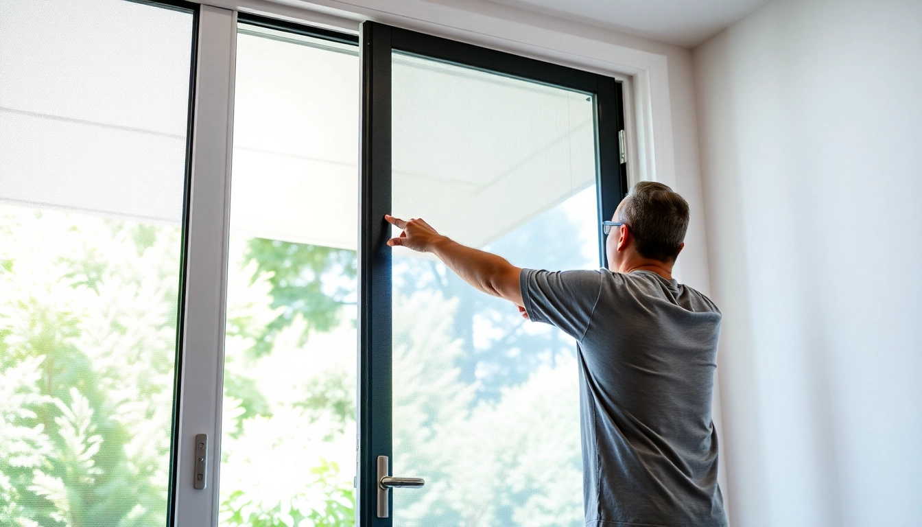 Faites installer une moustiquaire Flyscreenmaxx élégante et fonctionnelle dans une maison moderne.