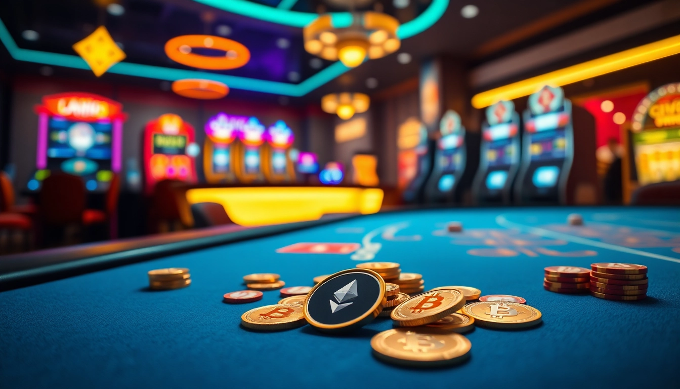 Découvrez le meilleur casino crypto avec des éléments de jeu modernes et dynamiques.