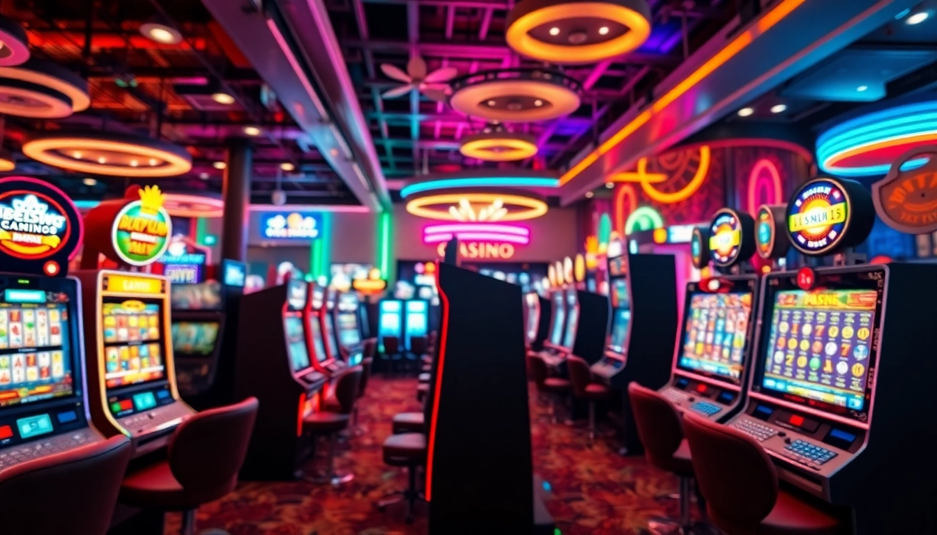 Jouer à des machines à sous gratuites en ligne avec des graphismes colorés et attrayants.