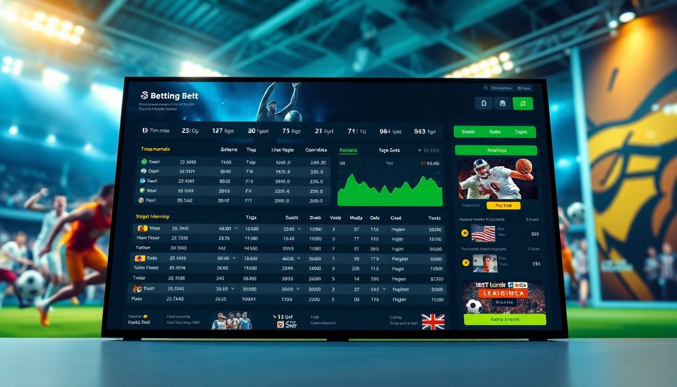 Visualize le meilleur site de paris sportifs avec une interface conviviale et dynamique.