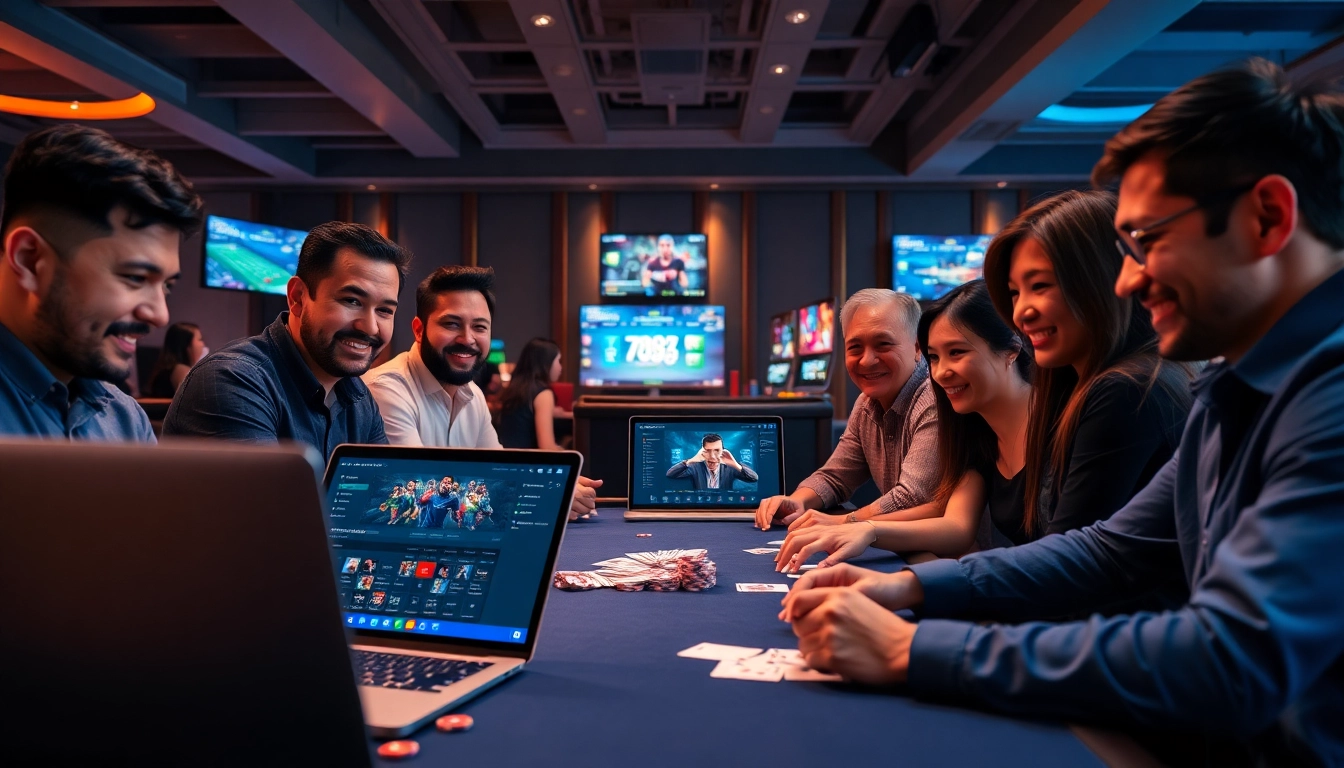 Experience the thrill of online betting at https://057789.com/ with a vibrant gaming atmosphere showcasing diverse gambling options.