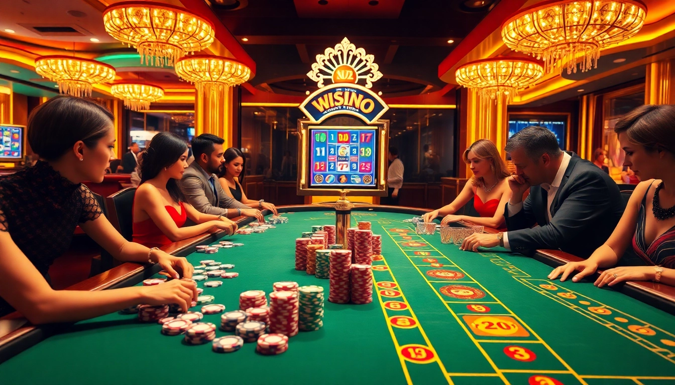 Engage in thrilling gambling at https://8kbetbh.com/ with vibrant casino tables and classic slot machines.